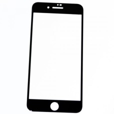 Защитное стекло совместим с iPhone 7 Plus/8 Plus 2,5D с рамкой черное /тех.пак/