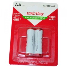 Аккумулятор SmartBuy AA HR6 1000mAh (блистер/2шт)