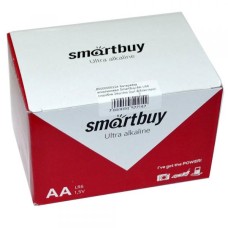 Батарейка алкалиновая SmartBuy AA LR6 (коробка 24шт/по 2шт в блистере)
