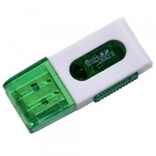 Картридер WALKER Micro SD - USB (WCD-17) /цвет в ассортименте/