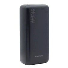 Аккумулятор внешний 10000mA BOROFONE BJ38 (2USB выхода 2,0A, Micro USB, TYPE-C, 22.5W, PD20W) черный