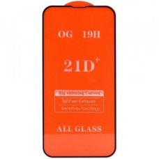 Защитное стекло совместим с iPhone 13/13 Pro 2,5D Full Glue с рамкой черное /тех.пак./