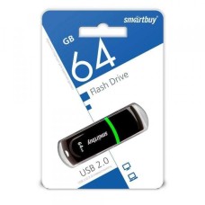64GB USB 2.0 Flash Drive SmartBuy Paean черный (SB64GBPN-K)