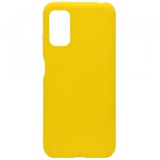 Чехол - накладка совместим с Xiaomi Redmi Note10T/PocoM3 Pro YOLKKI Alma силикон матовый желтый (1мм)