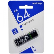 64GB USB 3.0 Flash Drive SmartBuy Glossy темно-серый (SB64GBGS-DG)