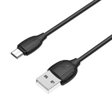 Кабель USB - micro USB BOROFONE BX19 черный (1м)