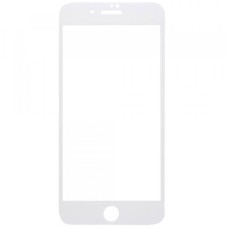 Защитное стекло совместим с iPhone 7 Plus/8 Plus YOLKKI Progress 2,5D Full Glue с рамкой белое /в упаковке/