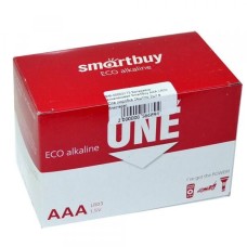 Батарейка алкалиновая SmartBuy AAA LR03 (коробка 24шт/по 2шт в блистере) One