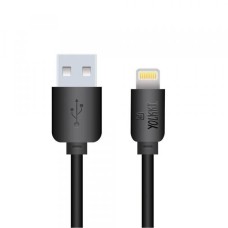 Кабель USB - Lightning 8-pin YOLKKI Standart 01 черный (1м) /max 1,0A/