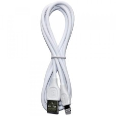 Кабель USB - Lightning 8-pin REMAX Lesu Pro RC-160i круглый белый (1м)
