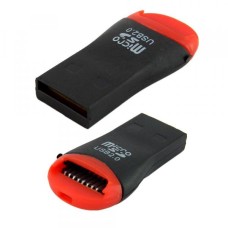 Картридер WALKER Micro SD - USB (WCD-06) /цвет в ассортименте/