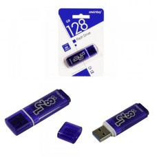 128GB USB 3.0 Flash Drive SmartBuy Glossy темно-синий (SB128GBGS-DB)