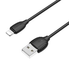 Кабель USB - Lightning 8-pin BOROFONE BX19 черный (1м)