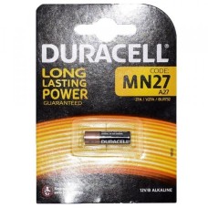 Батарейка алкалиновая Duracell A27 (блистер/1шт)
