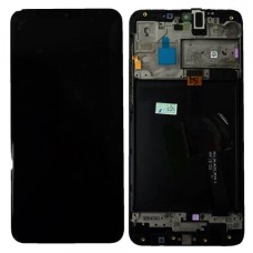 Дисплей совместим с Samsung SM-A105F/Galaxy A10 (2019)+ тачскрин в рамке черный Oриг 100%